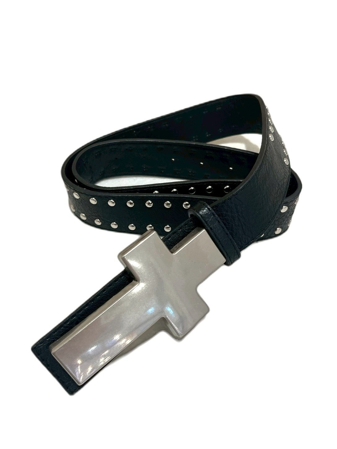 7/11 20:00発売　国際配送【BABY09】cross studs belt