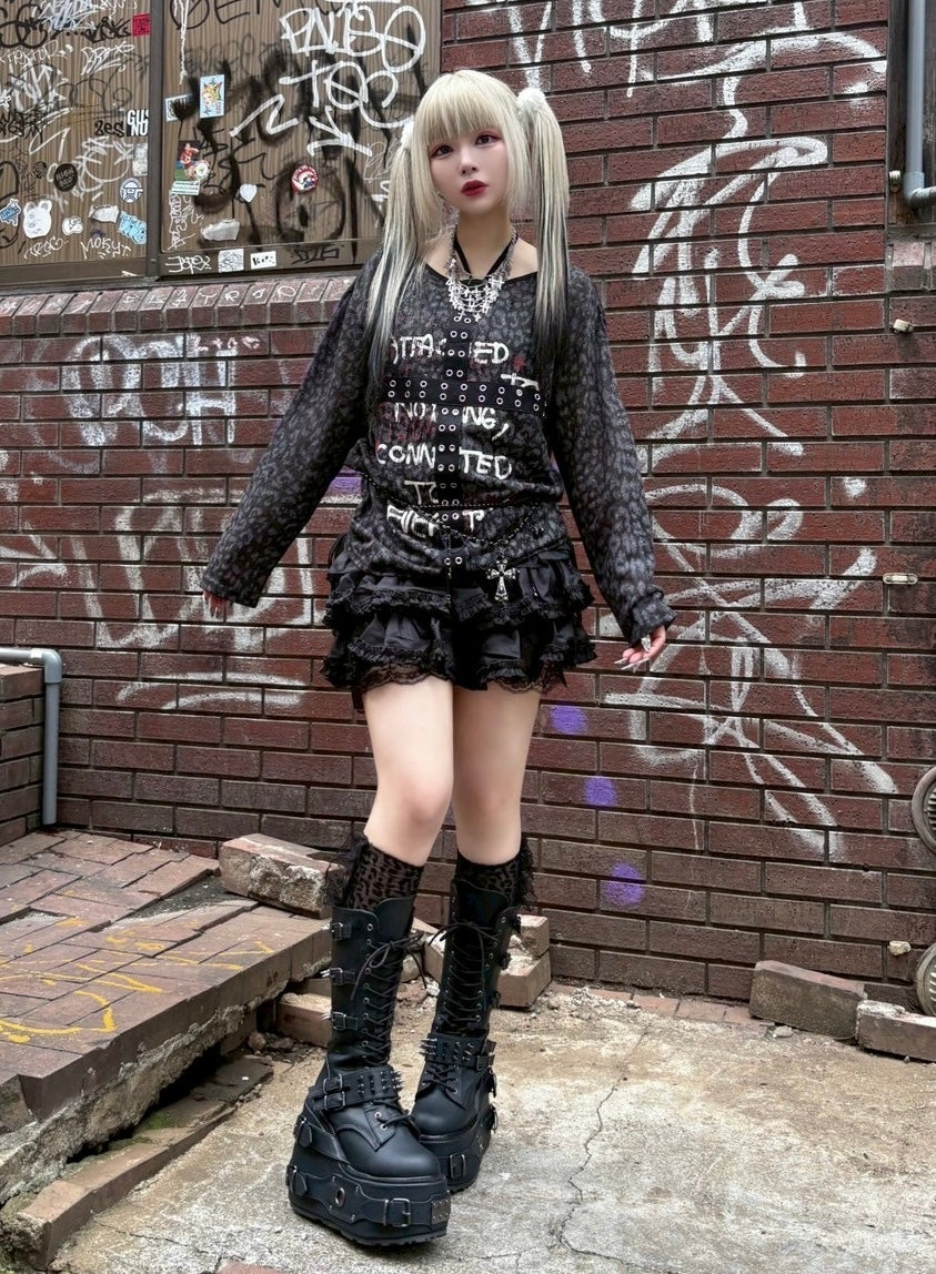 7/11 20:00発売　国際配送【BABY09】cross pearl waist chain (2color)