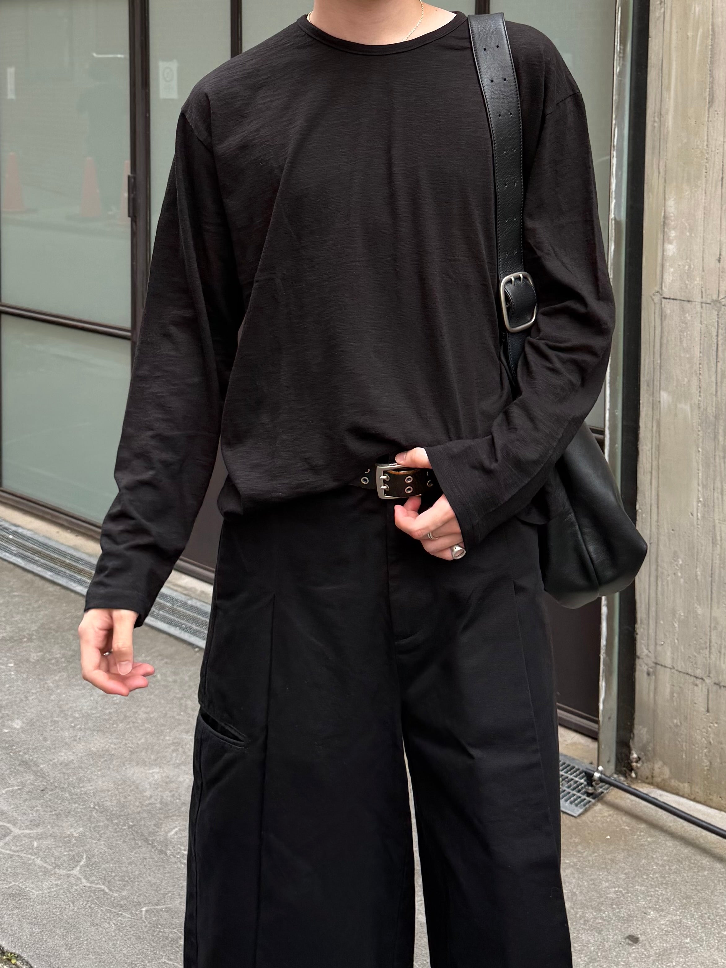東京店WEB限定受注制【Chikashitsu +】summer slub long sleeve (4color)