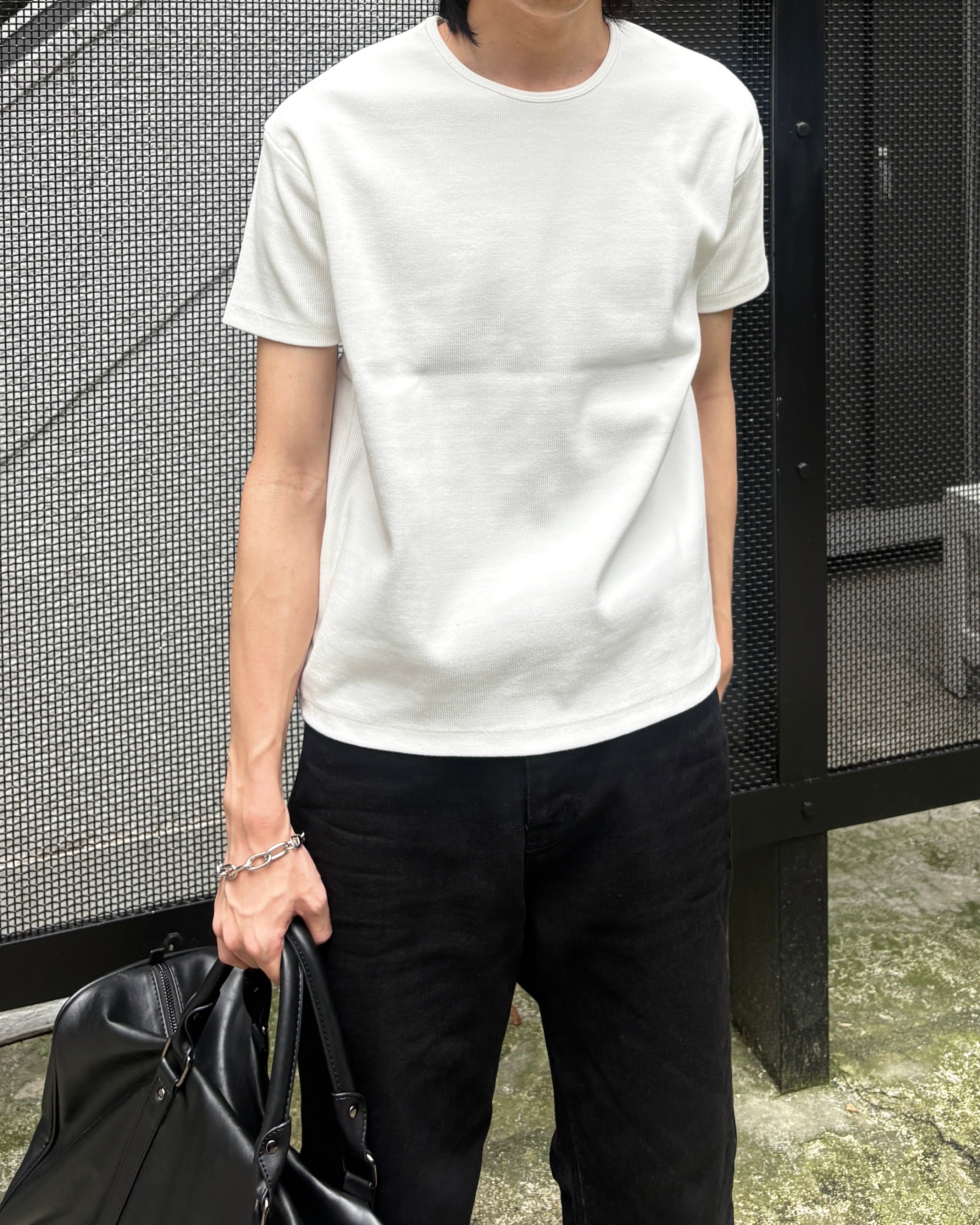 受注制【youll】Essential compact tee (2color)