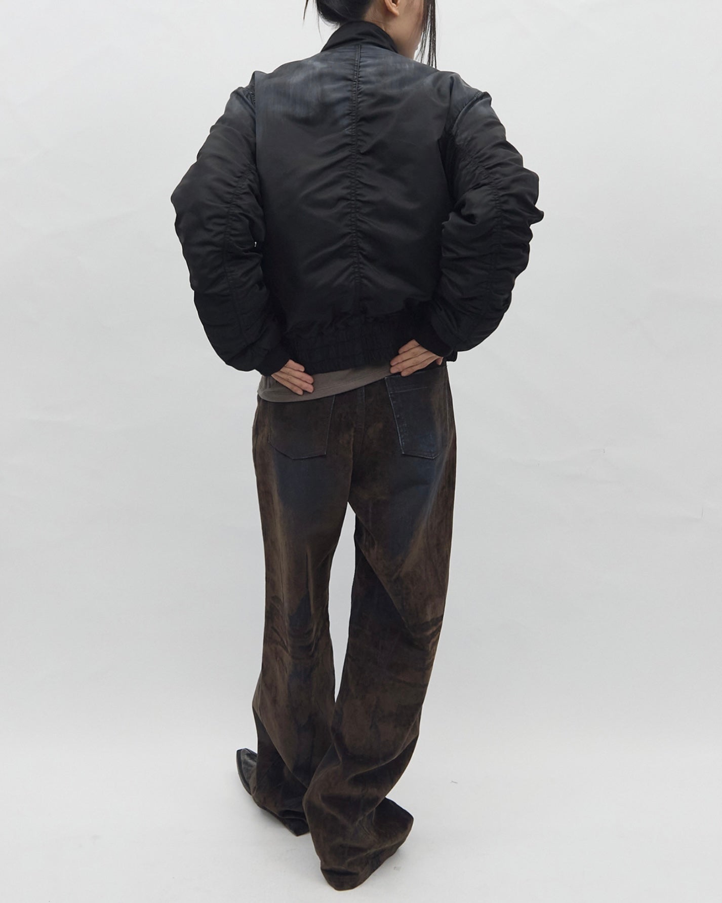 【BLR BLUER】Faded Gradient Bomber