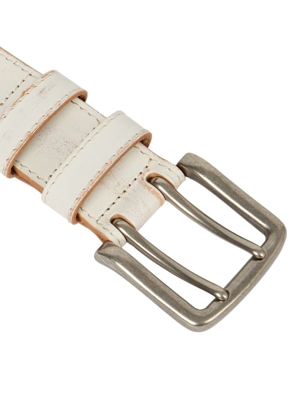 【AAKAM】Typography Leather Belt