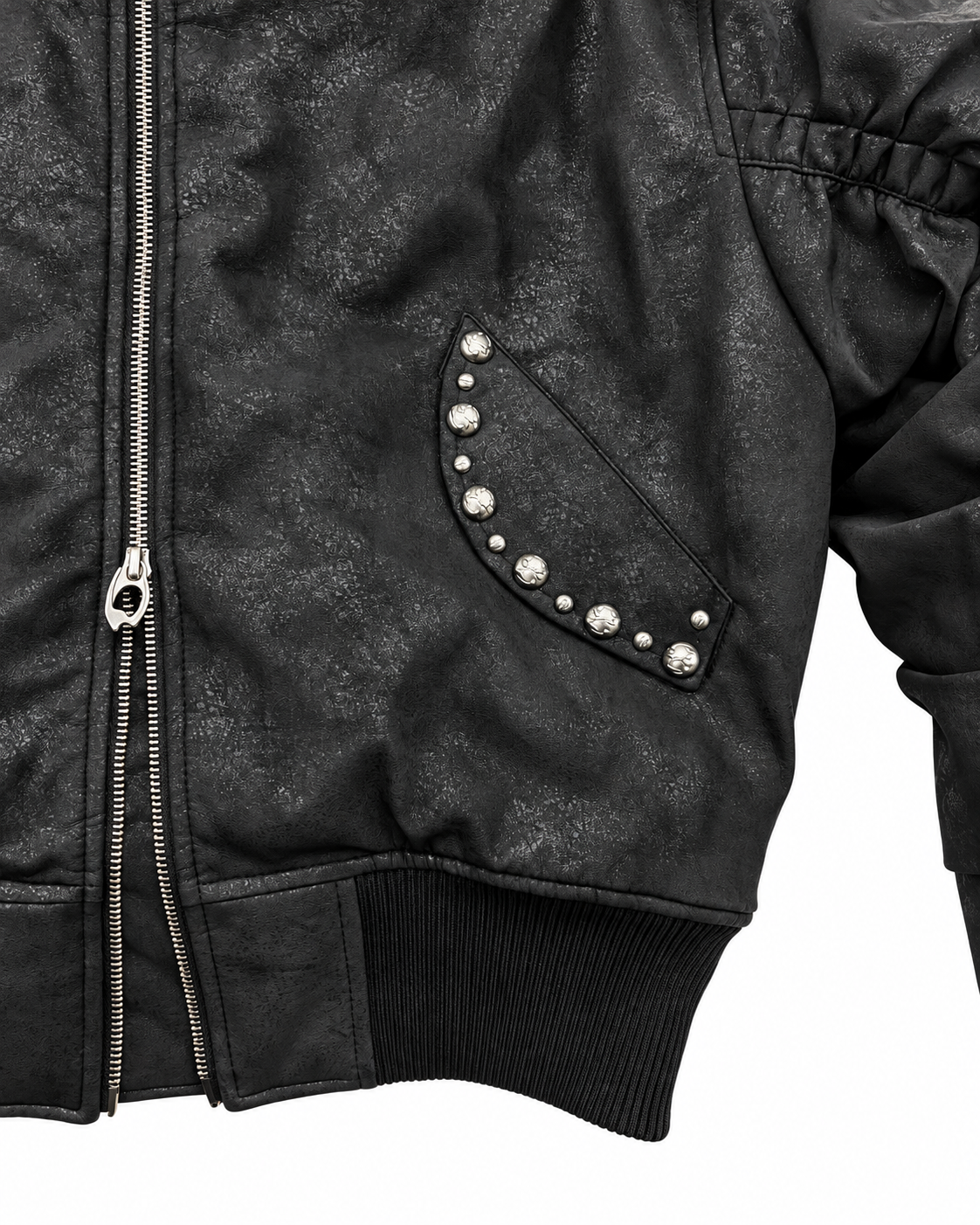 【DIG YOUR OWN GRAVE】SHIRRED FUR MA-1