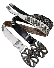【DND4DES】Studded Plate Buckle Belt