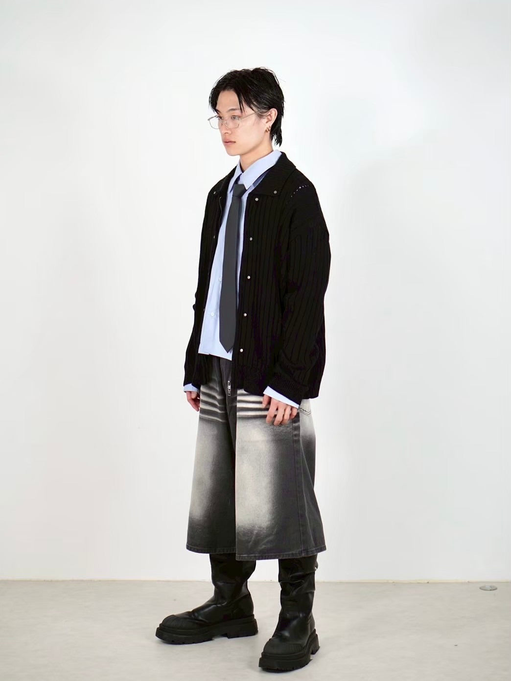 受注制【Chikashitsu +】color necktie (4color)