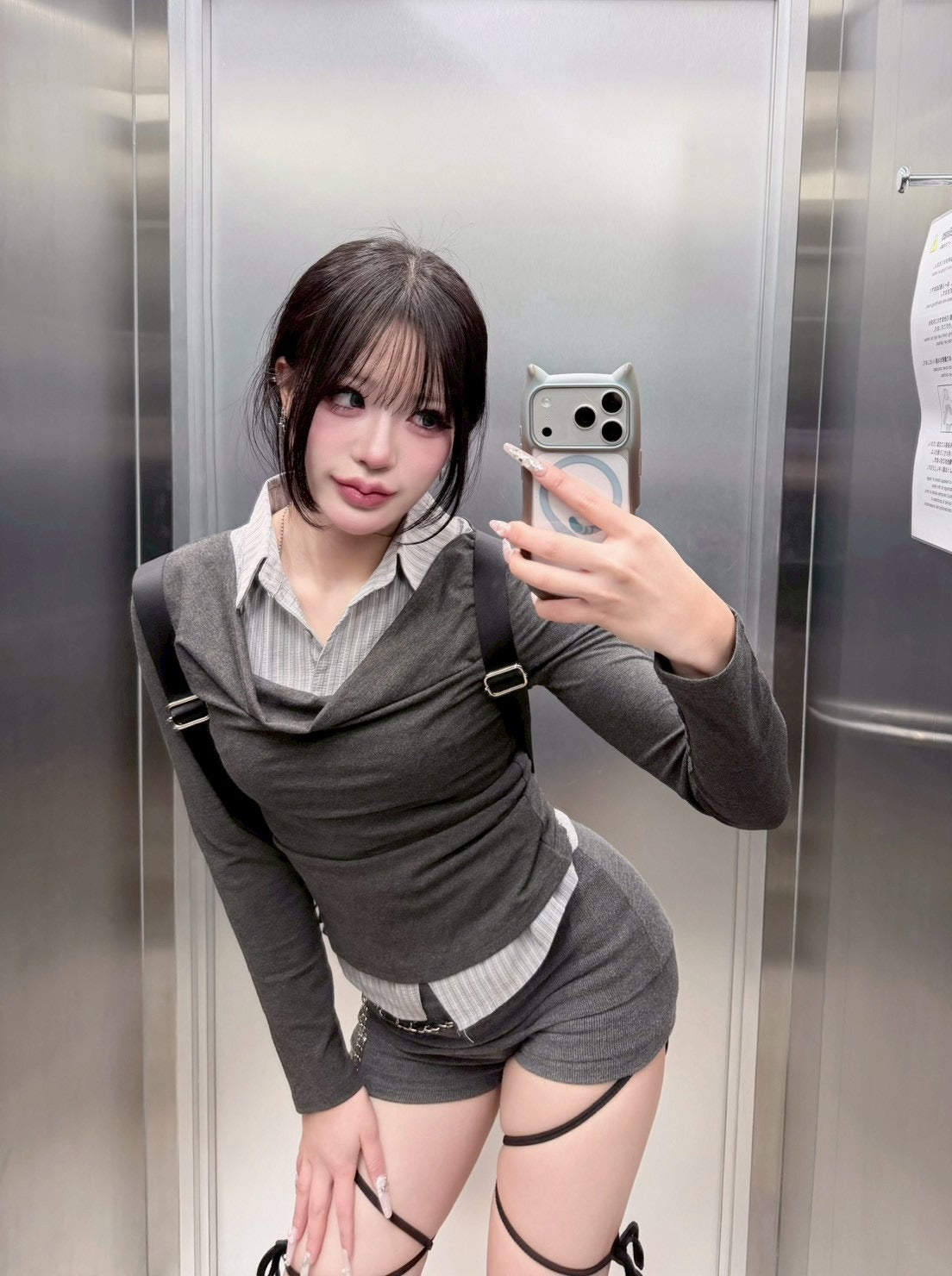 【nmtc +】ribbon inner shorts (2color)