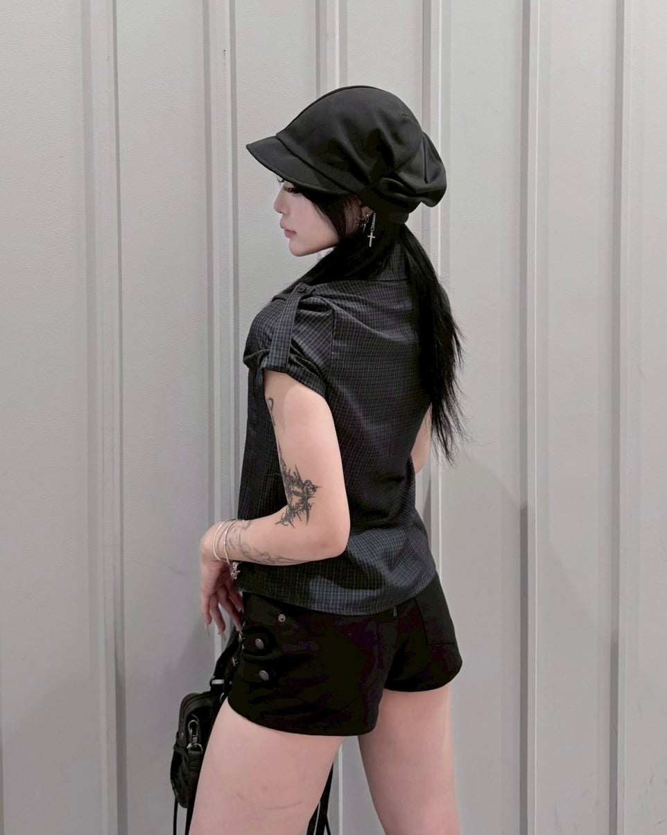 受注制【nmtc+】Napoleon Button Shorts