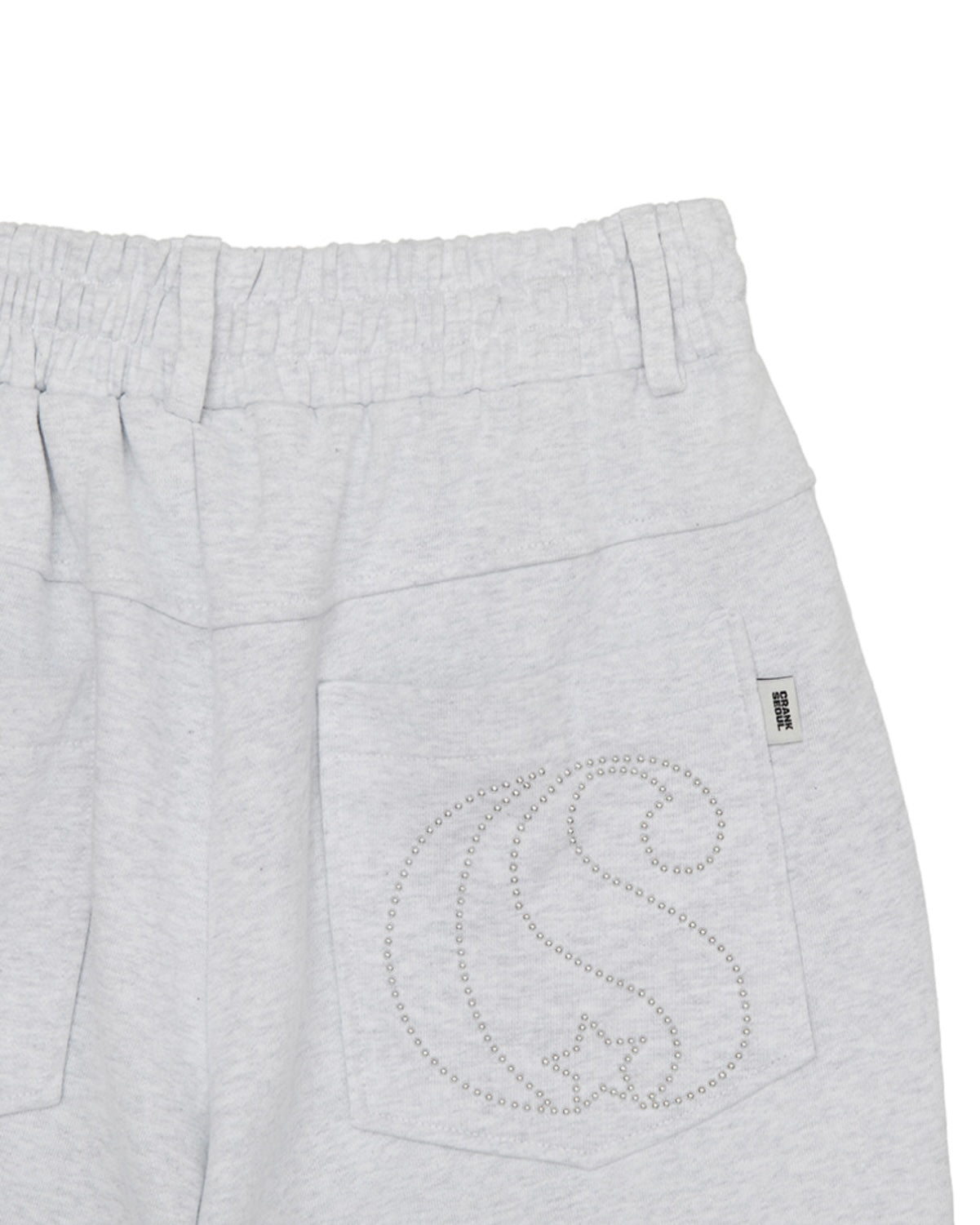 【CRANK】CURVED RIVET JOGGER PANTS