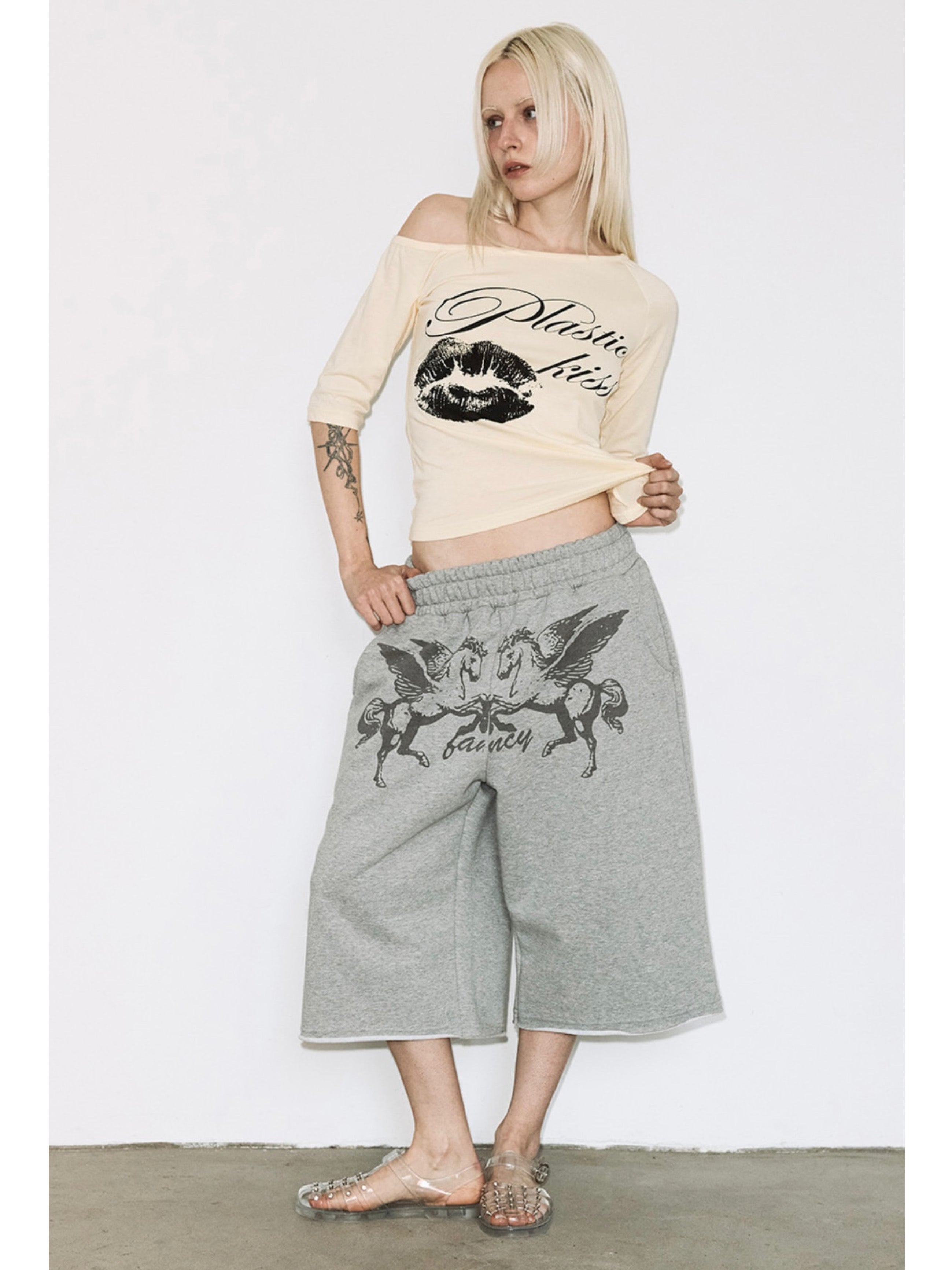 【FANCY CLUB】PEGASUS BERMUDA PANTS