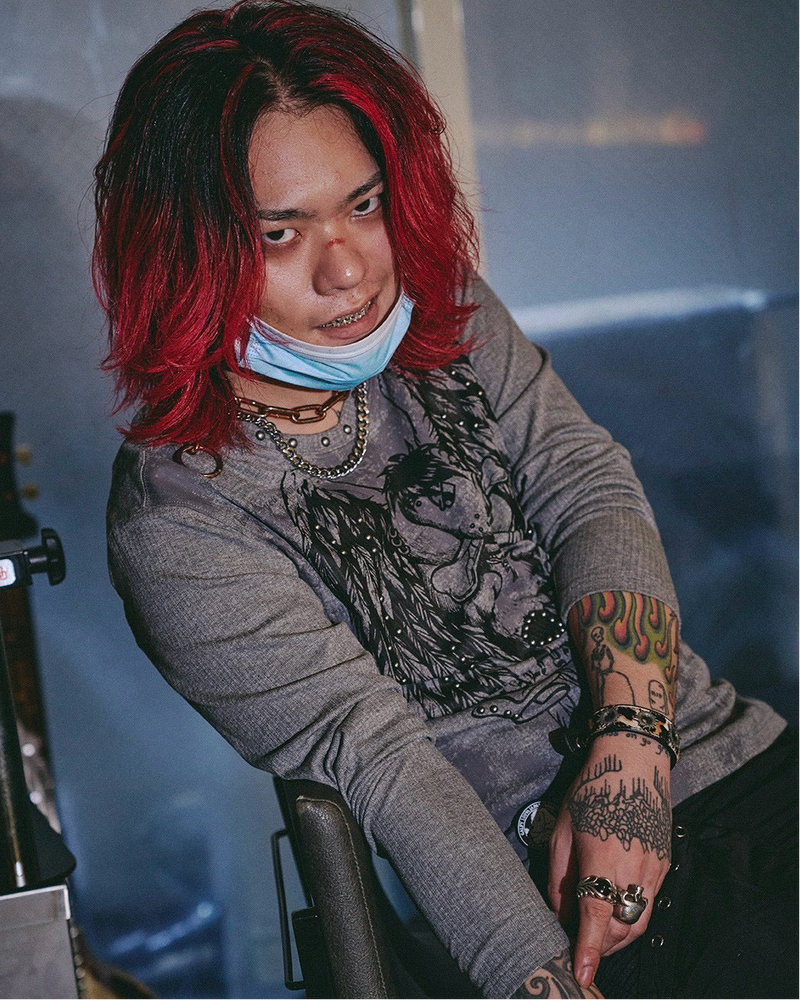 【GALFY】あの頃の兄ちゃん　SKULL TEE