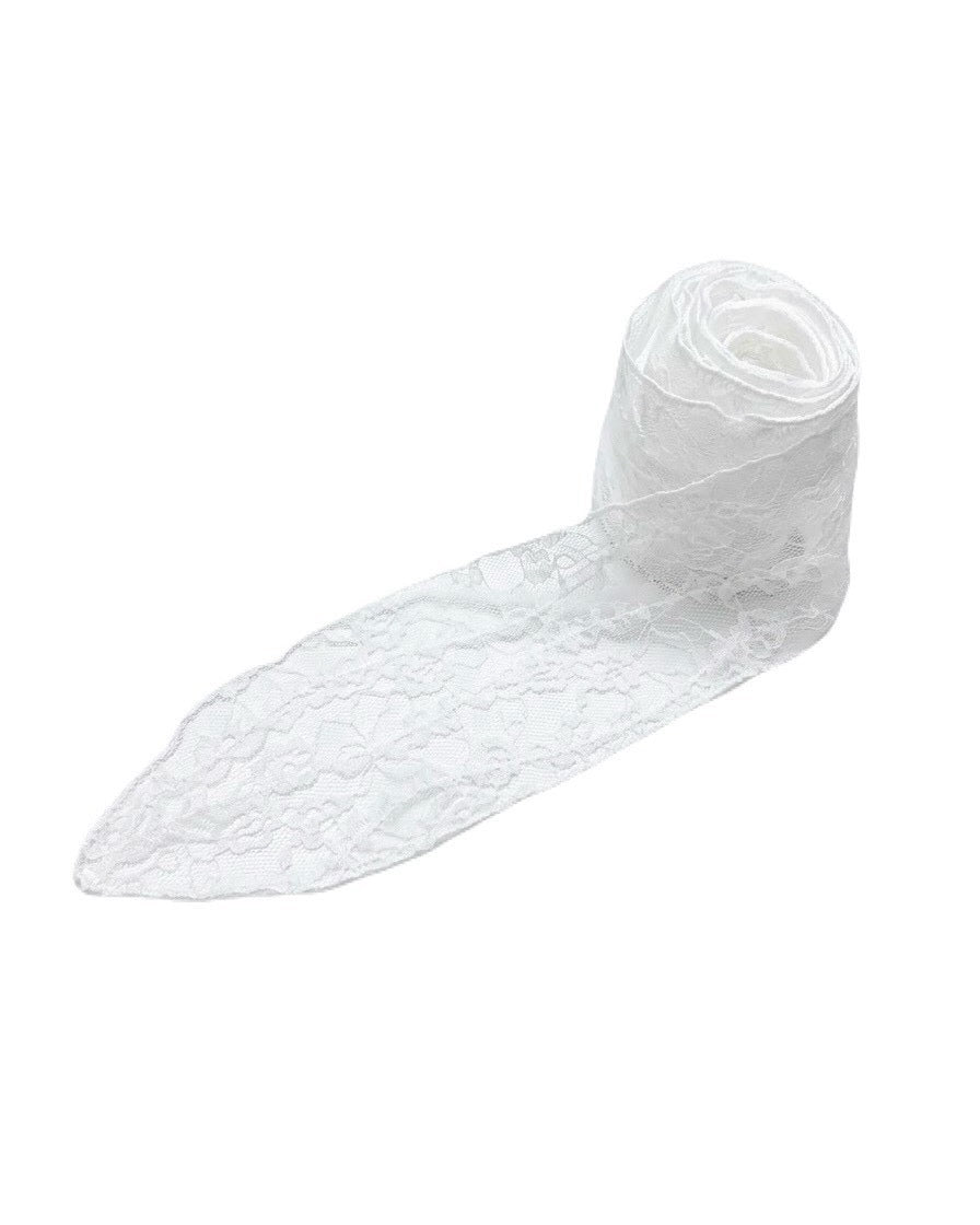 大阪店 WEB限定 受注制【Never mind the XU】Lace Ribbon Tie