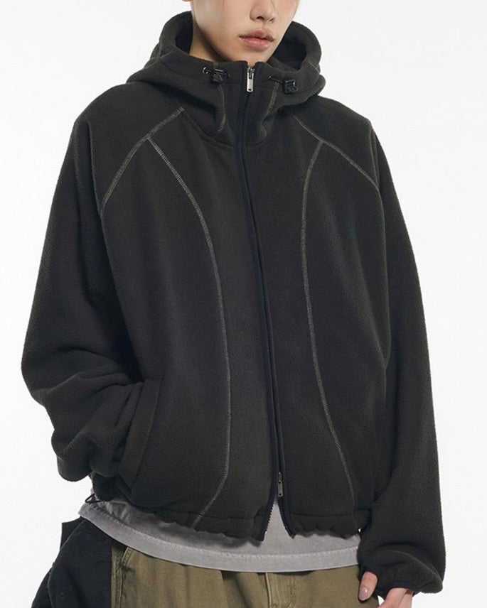 【NOMANUAL】BOUND SHELL FLEECE