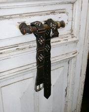 受注制【OaKS】boho vintage rhinestone flower belt
