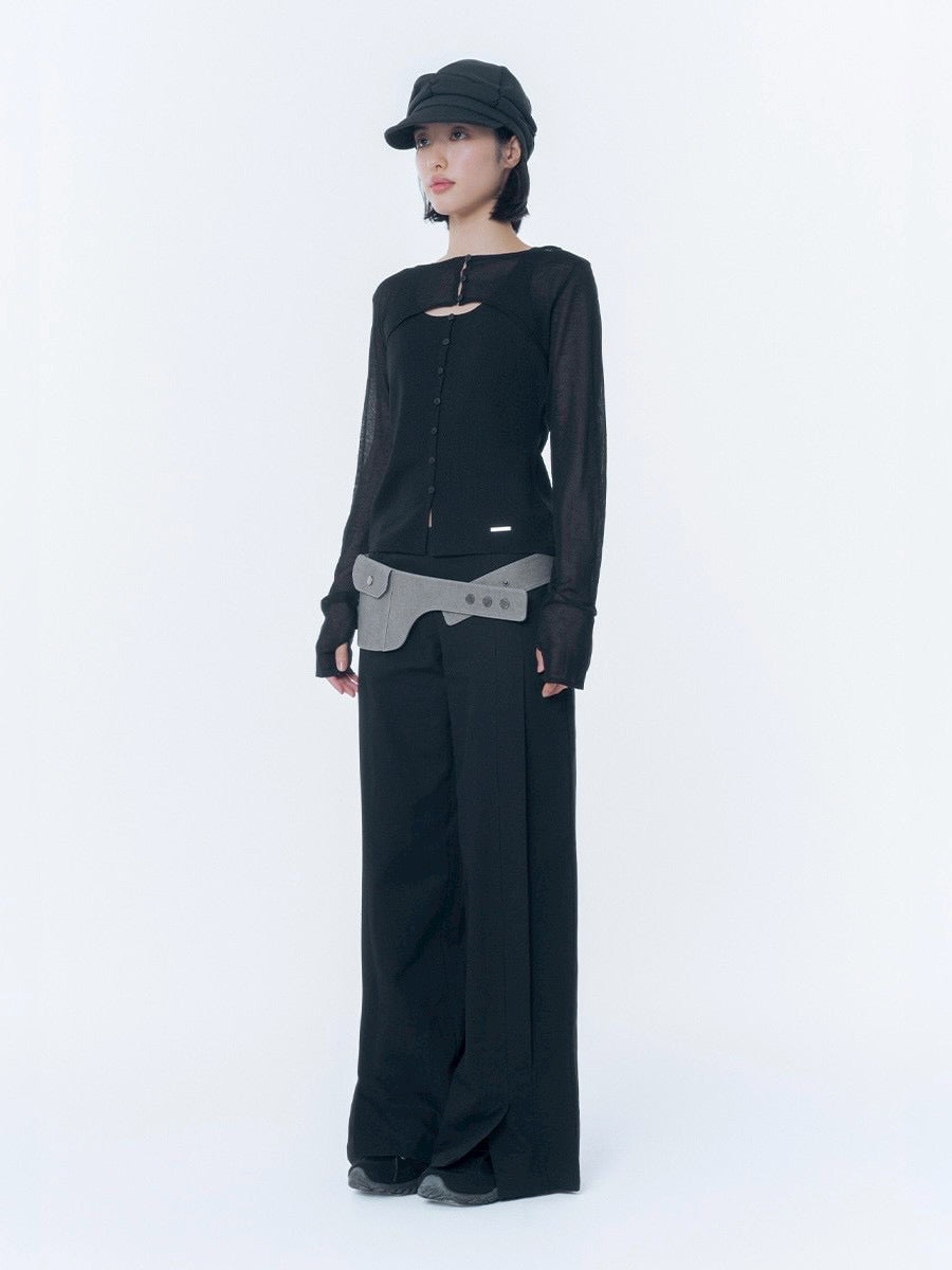 【Miseki seoul】Flap cotton belt