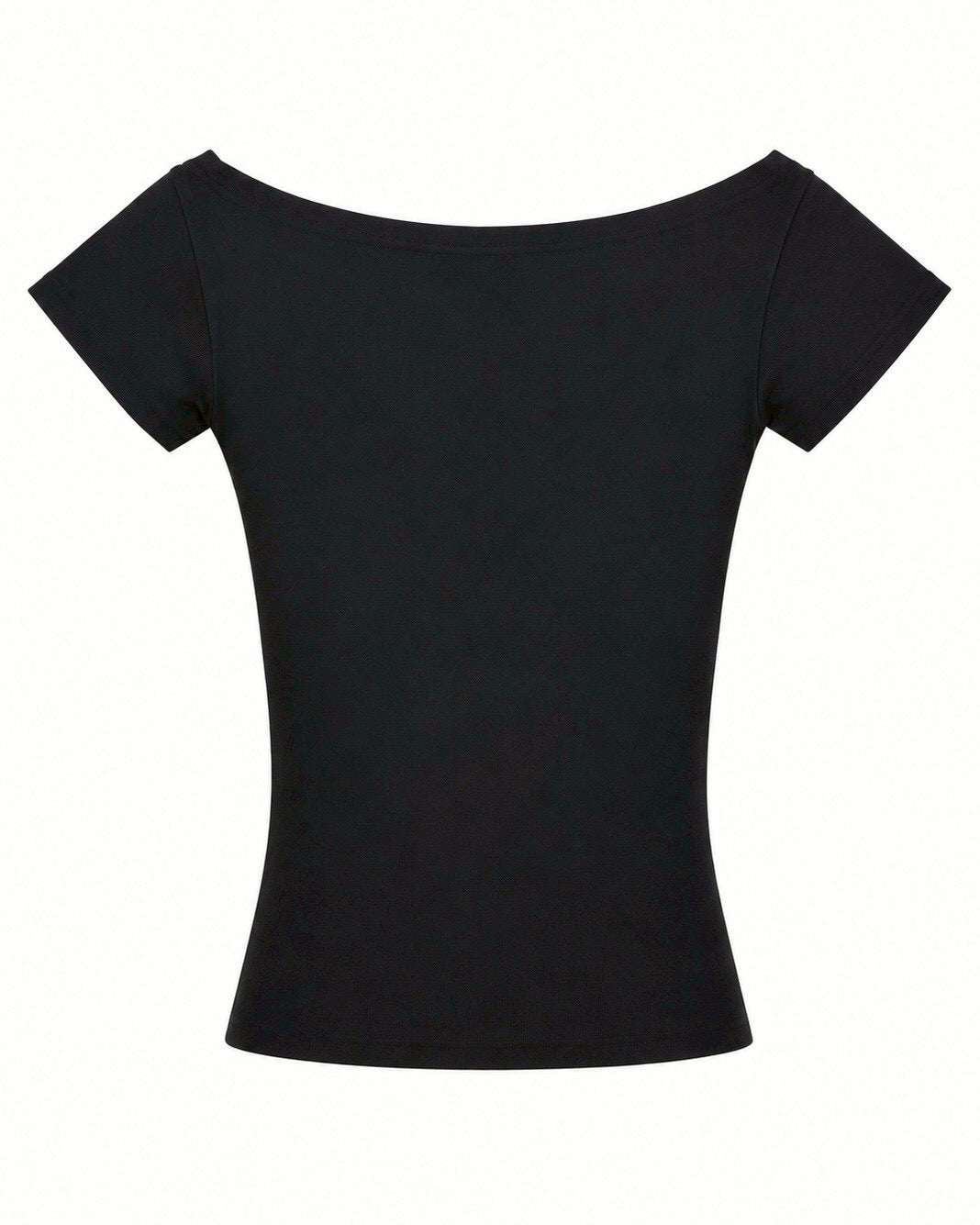 渋谷109店WEB限定受注制【nmtc+】Studded Asymmetrical Off-Shoulder Top