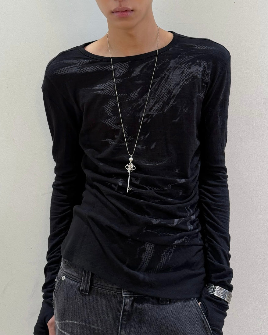 【LECYTO】Afterimage Long Sleeve