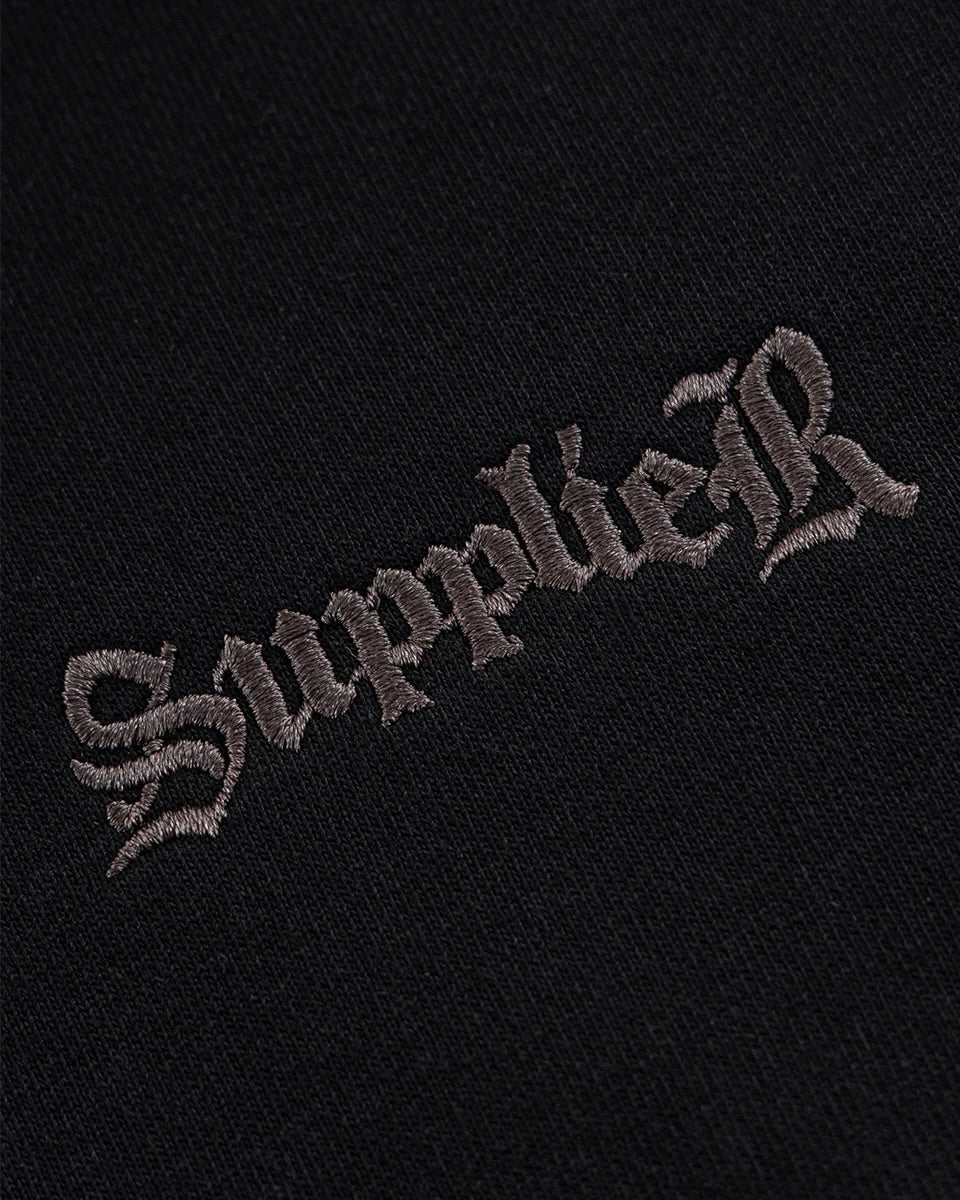 【SUPPLIER】Faux Fur Cross Zip Hoodie