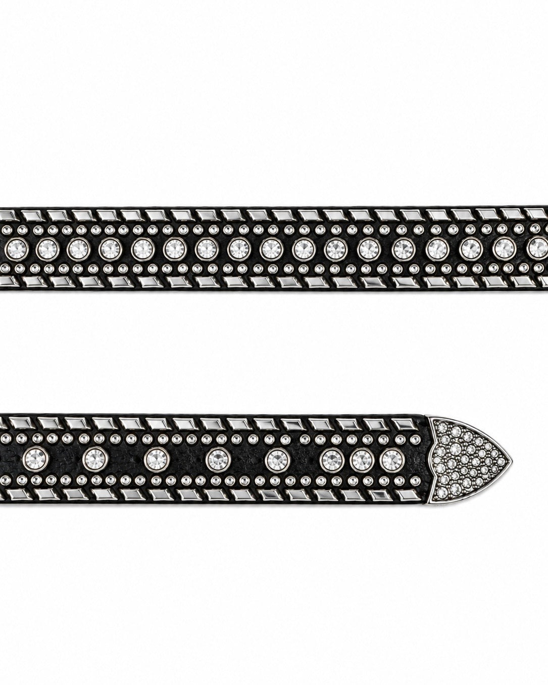 【Never mind the XU】RHINESTONE STUDDED BELT
