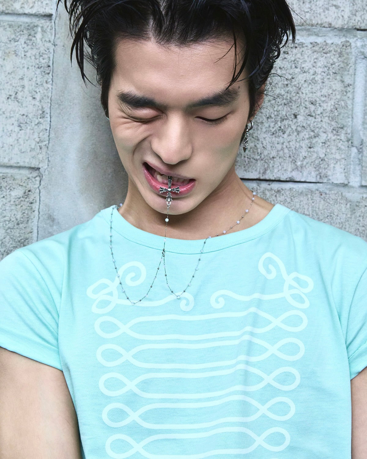【LECYTO】Antique Mixxed Cross Necklace