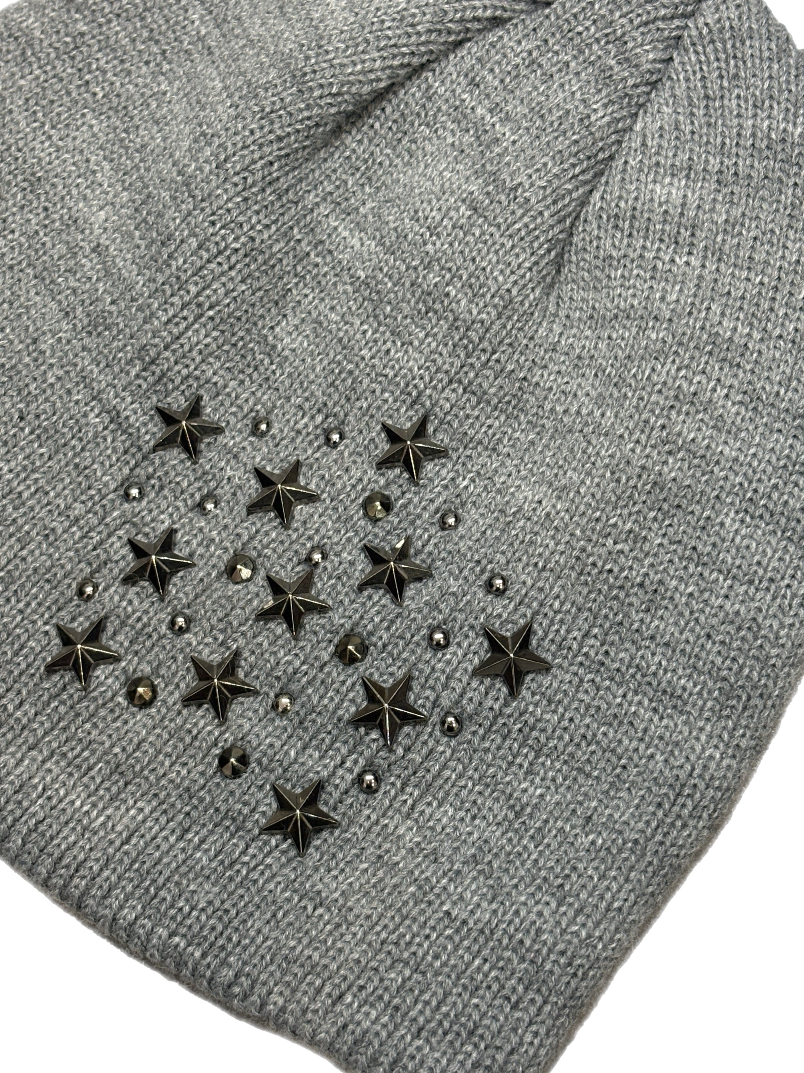 受注制【Never mind the XU】star studs beanie (3color)