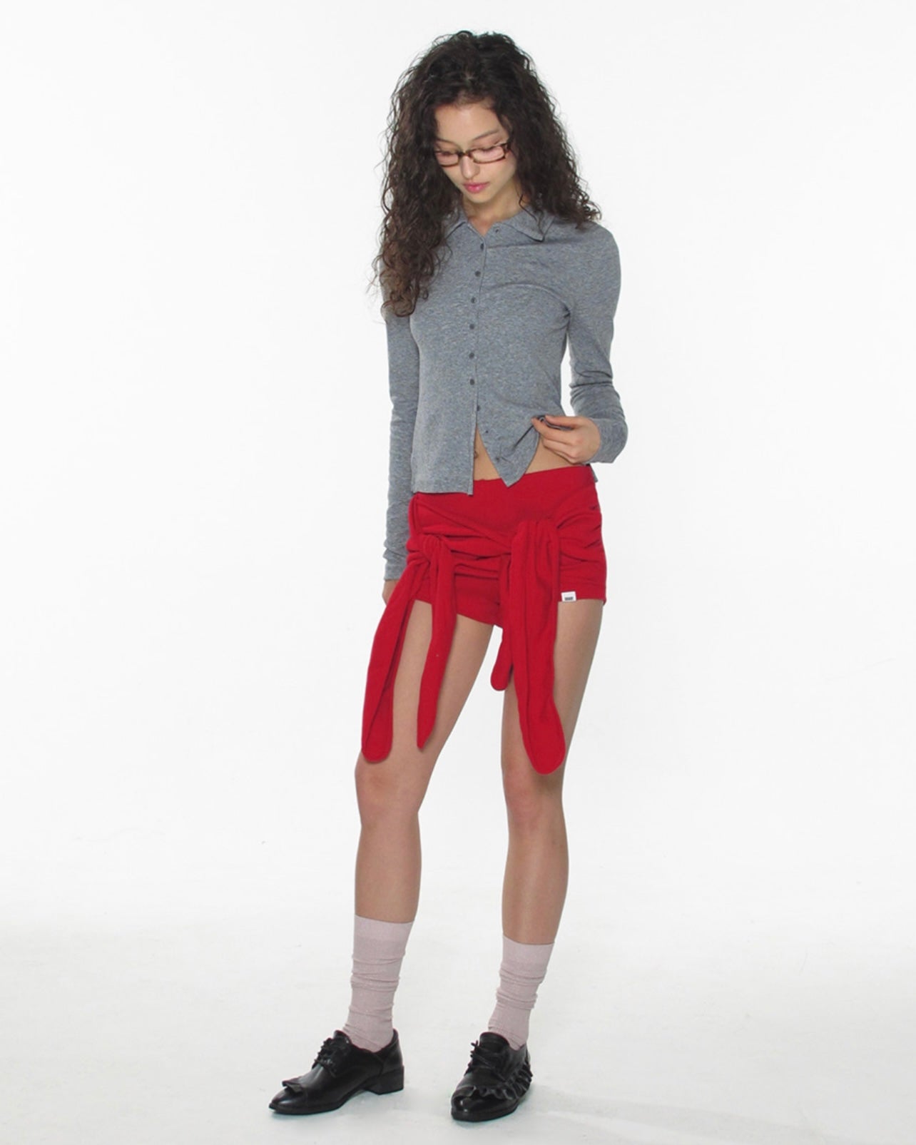 【CRANK】DOUBLE TIED MICRO SHORTS
