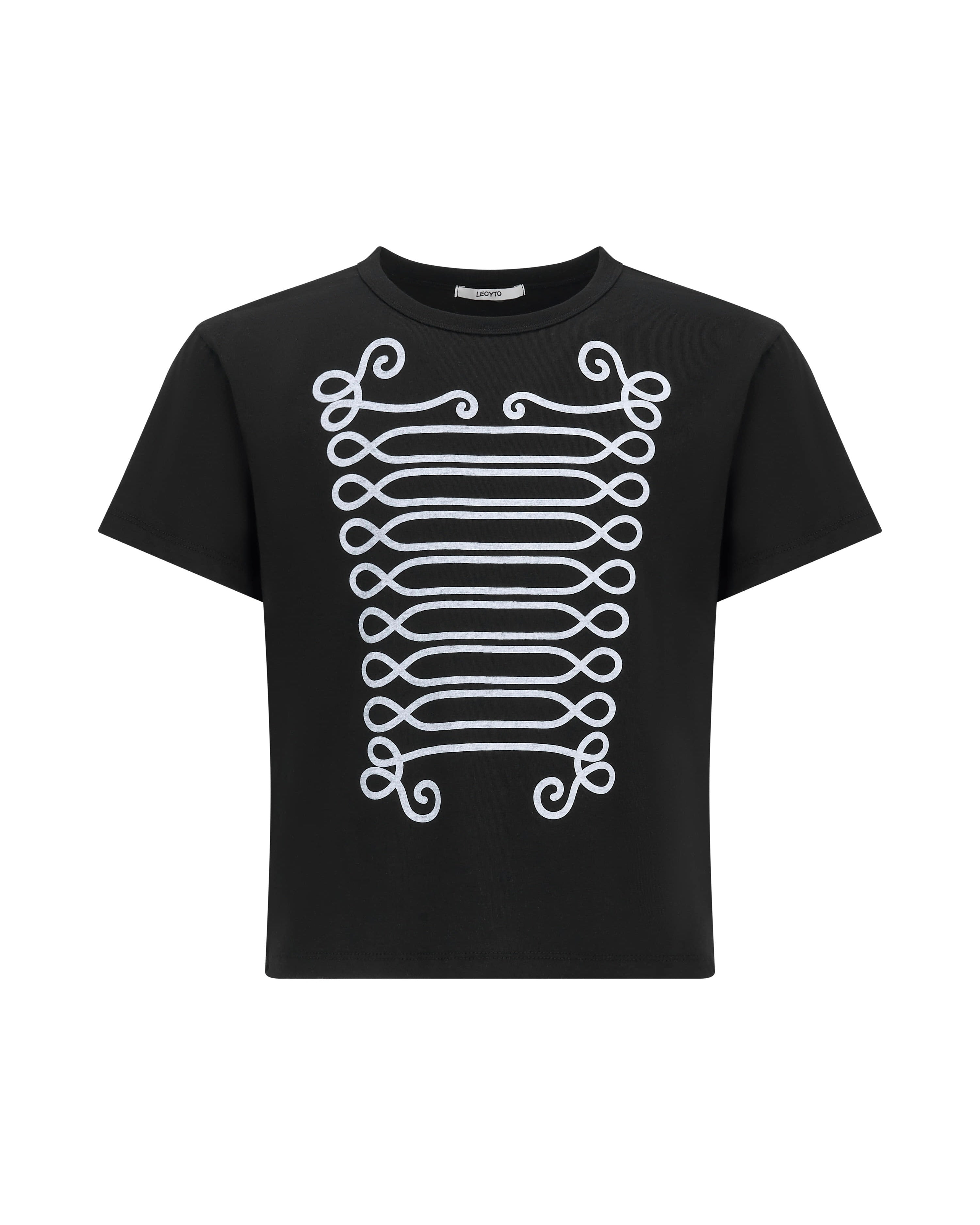 【LECYTO】Binary Hussar T-Shirt