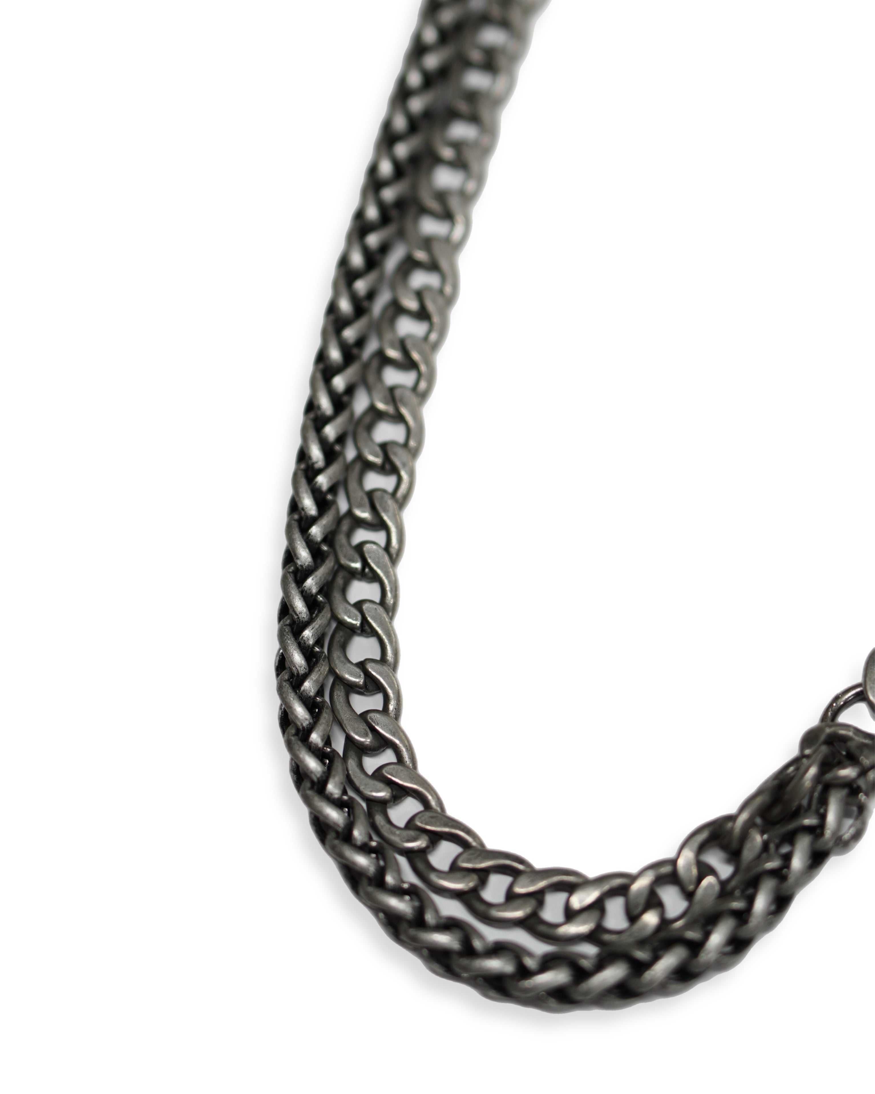 【CHIKASHITSU PLUS HIGH】Industrial link wallet chain