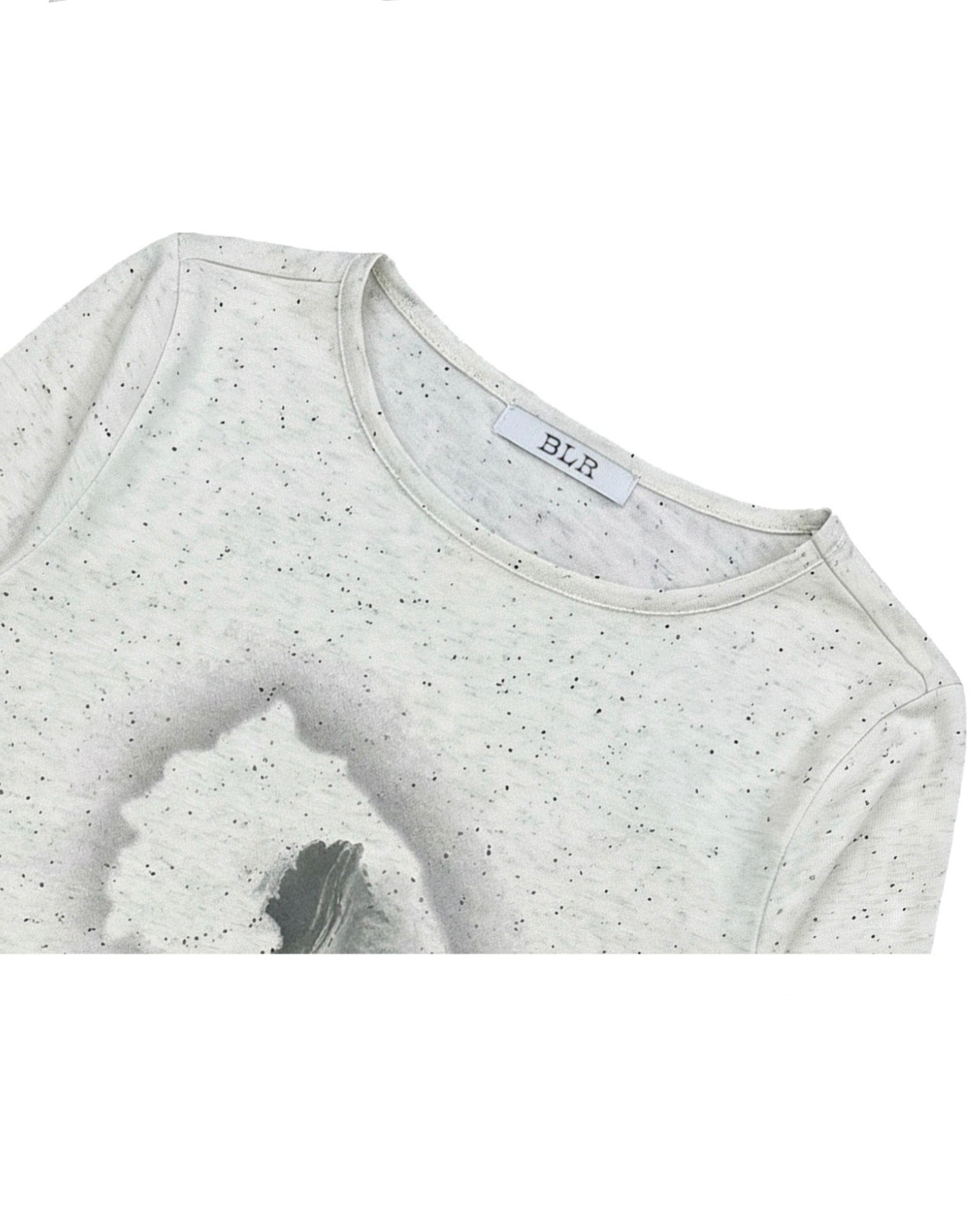 【BLR BLUER】Traced Flower Long Sleeve