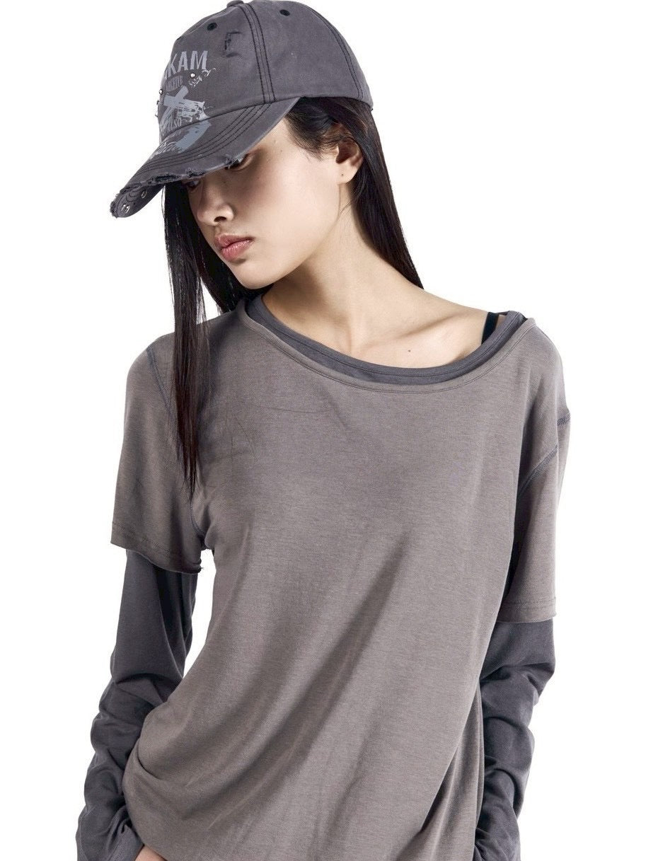 【AAKAM】Pistol Studded Ball Cap
