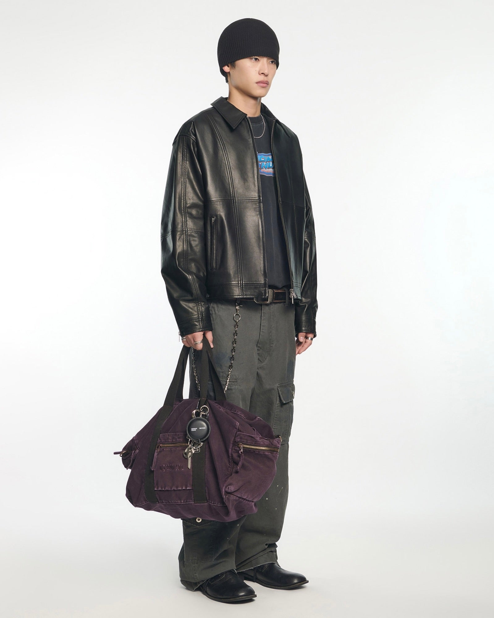 【NOMANUAL】DYED BOSTON DUFFEL BAG
