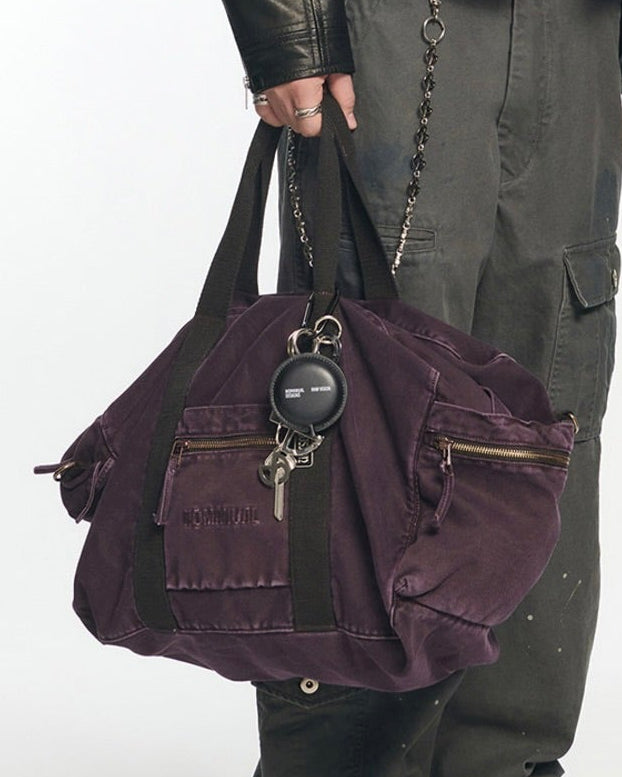 【NOMANUAL】DYED BOSTON DUFFEL BAG
