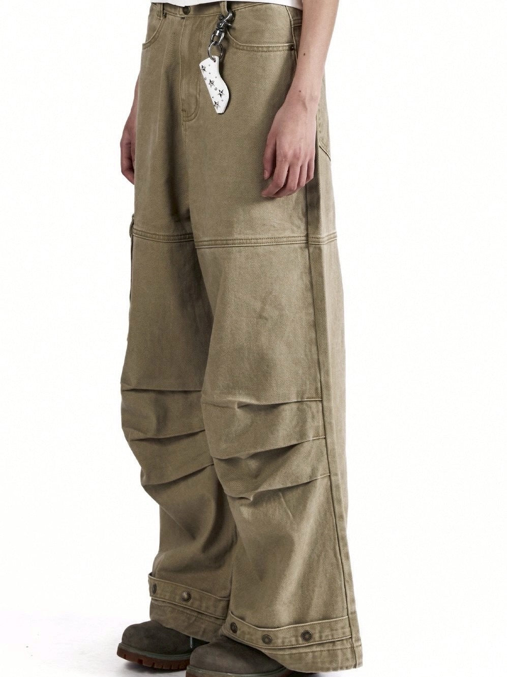 【AAKAM】Cowboy Chaps Cotton Pants