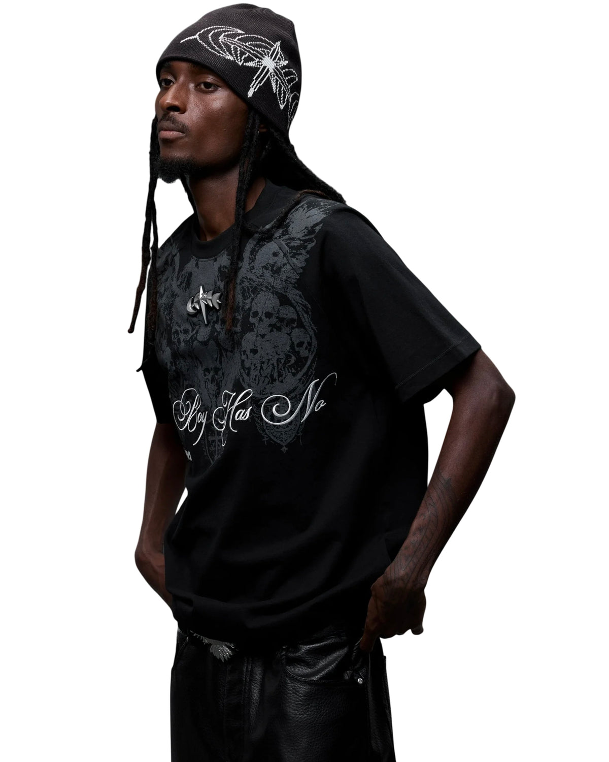 【THEBOYHASNOPATIENCE】LUMINOUS DAWN BAROQUE RAGLAN S/S TEE