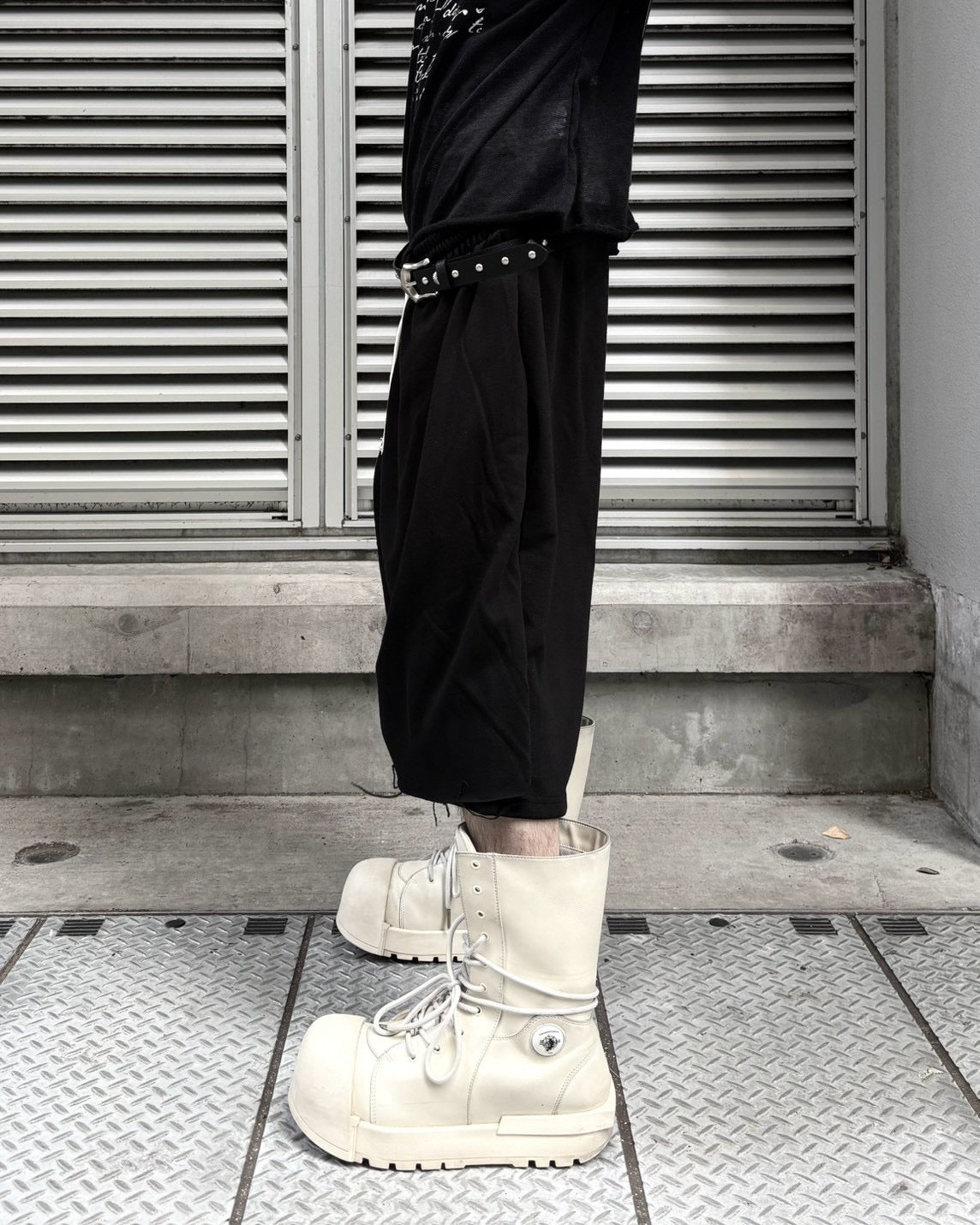 受注制【nmtc+】Double Waist Bermuda Pants (2color)