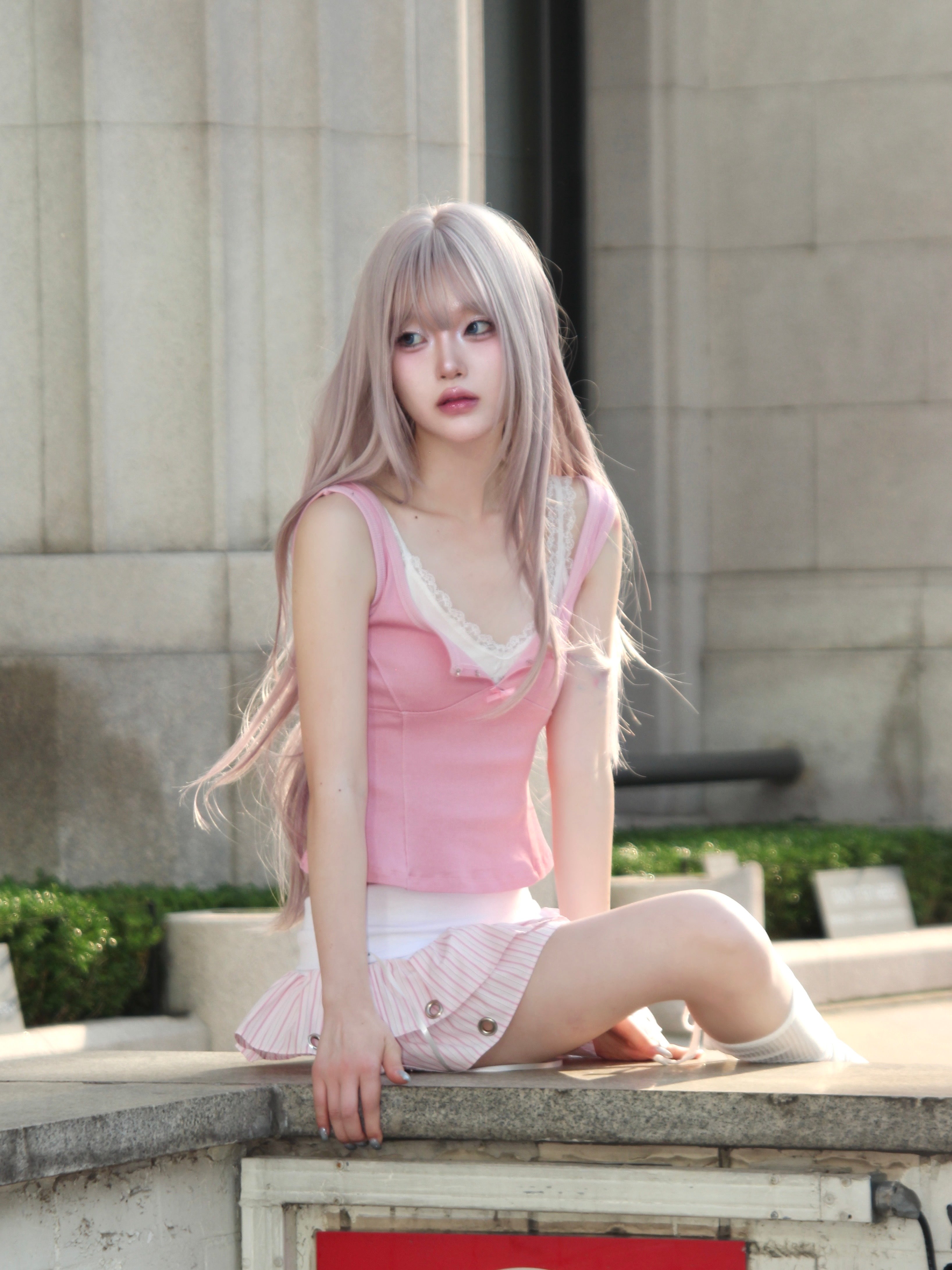 【CHERRYQUIRI】Hook Line Sleeveless