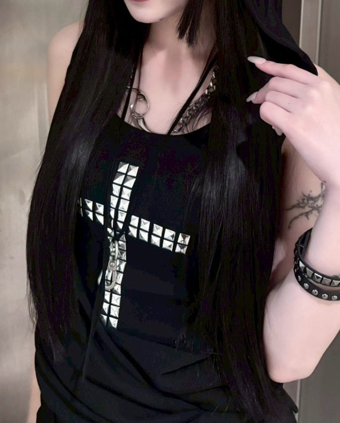 受注制【nmtc+】leather long necklace