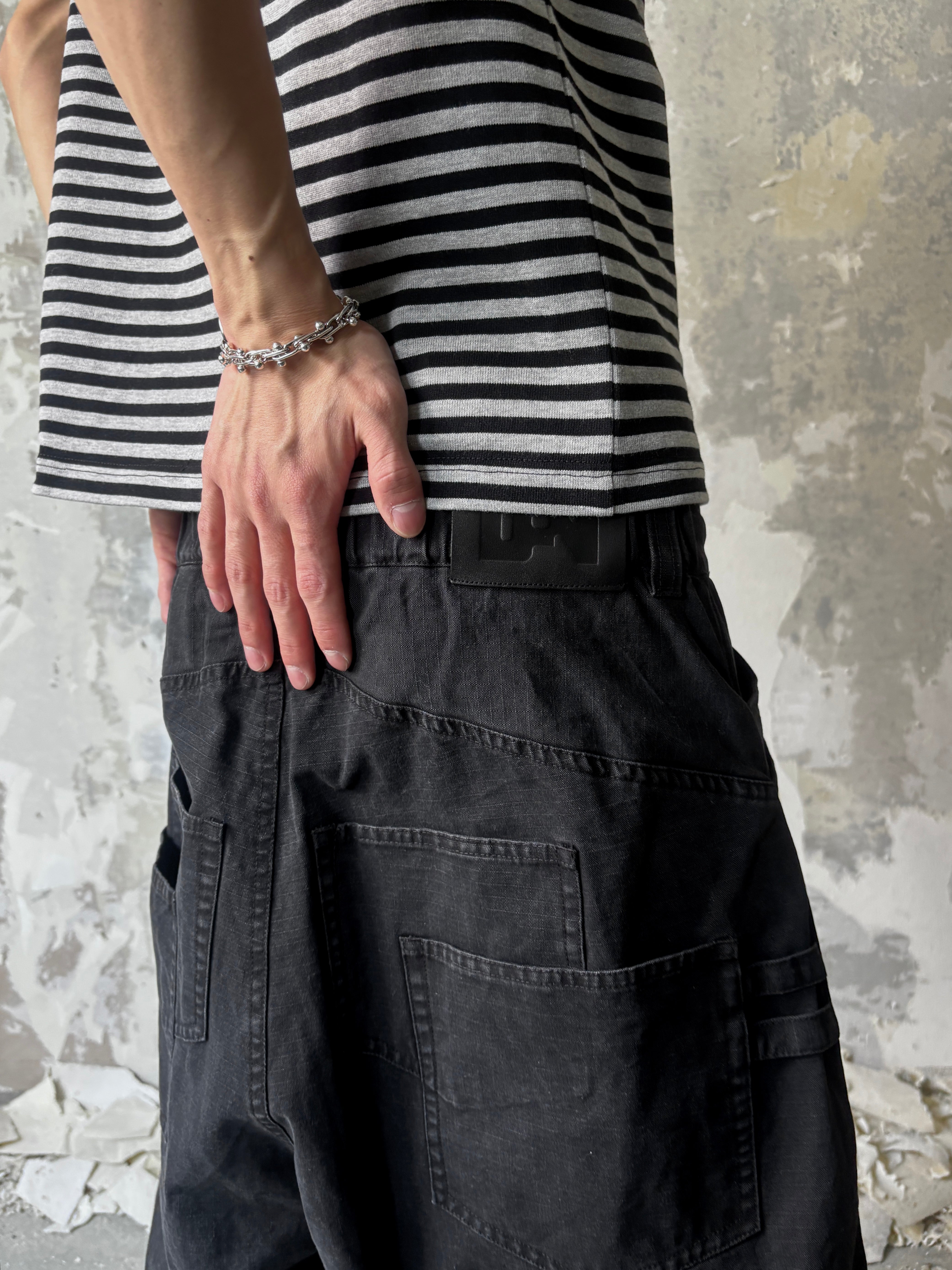 【Lee fi Ne】Ripstop Button Fly Trousers
