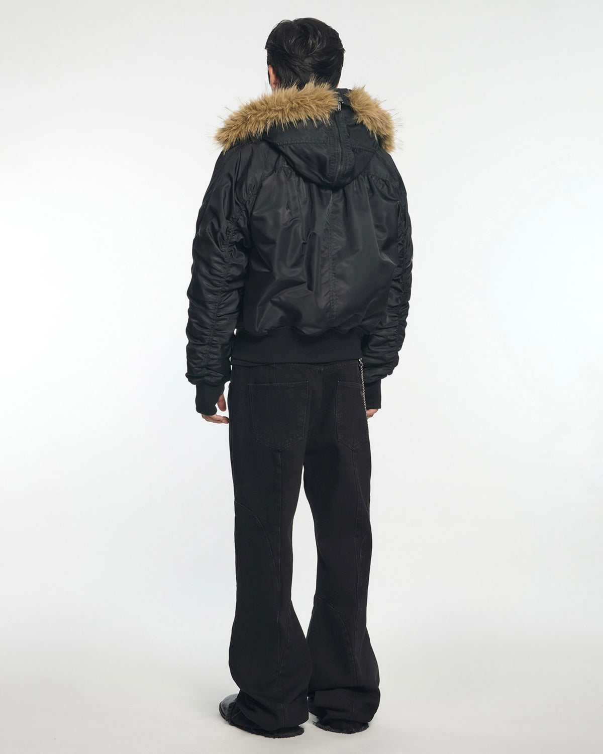 【NOMANUAL】C.L FLARE DENIM PATNS