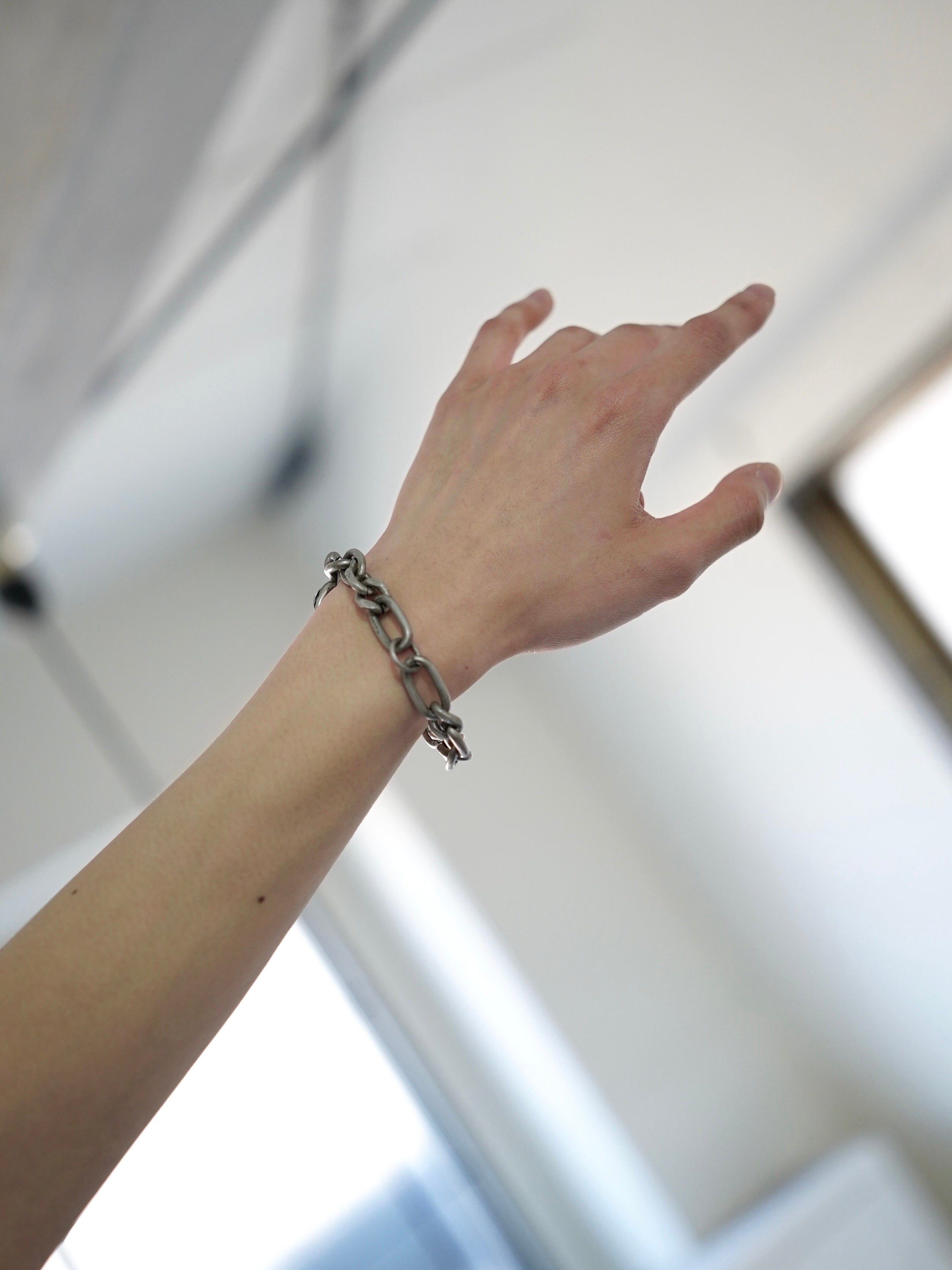 5/23 20:00発売【CHIKASHITSU PLUS HIGH】Anchor links bracelet (2color)