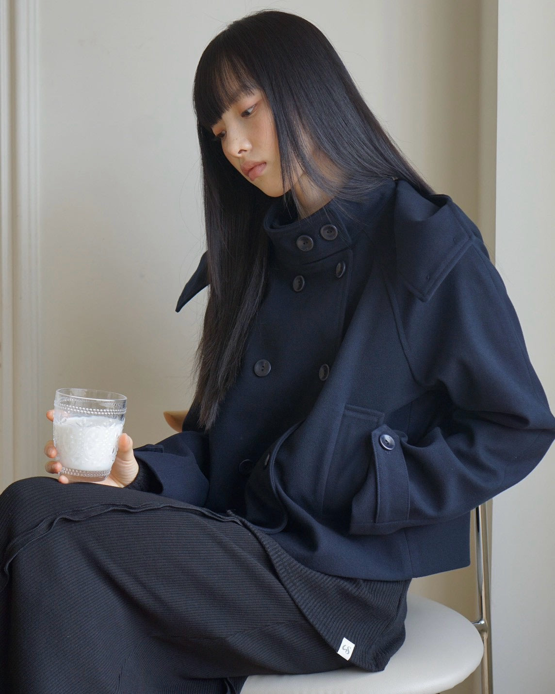 【Uglyshadow】SOFT HOODED COAT