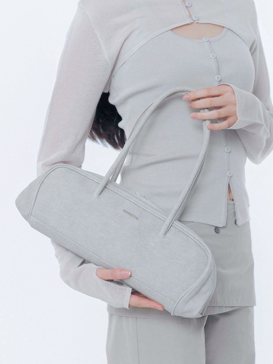 【Miseki seoul】Twill baguette bag