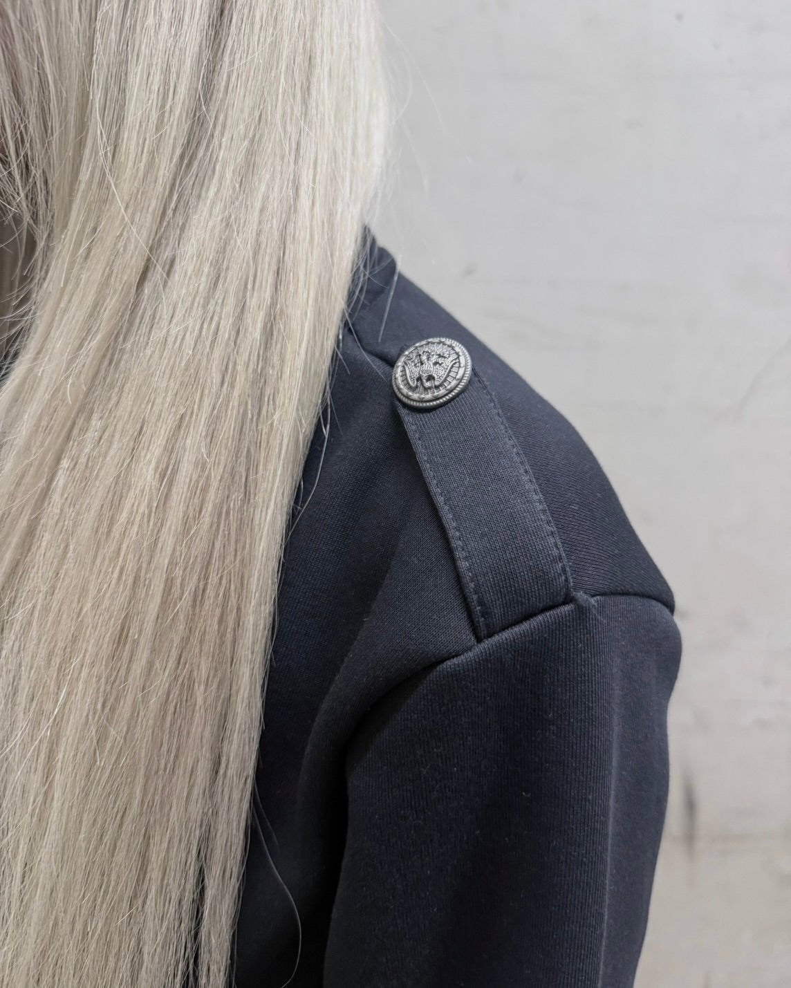 受注制【nmtc+】high neck napoleon zip up jacket (2color)