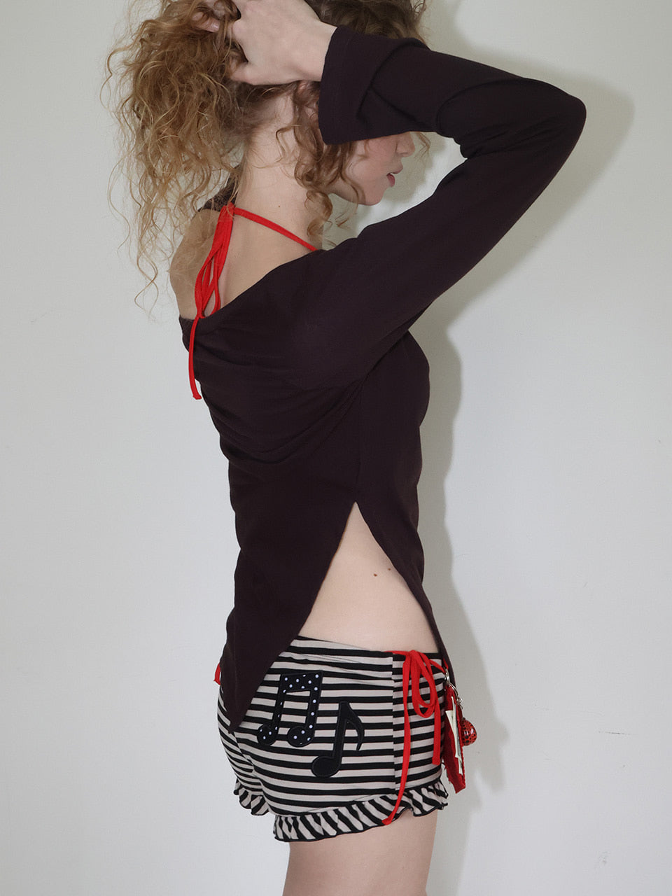 【CRANK】FRILL MICRO SHORTS