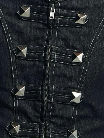 【DND4DES】Punk Court Raw Denim Jacket