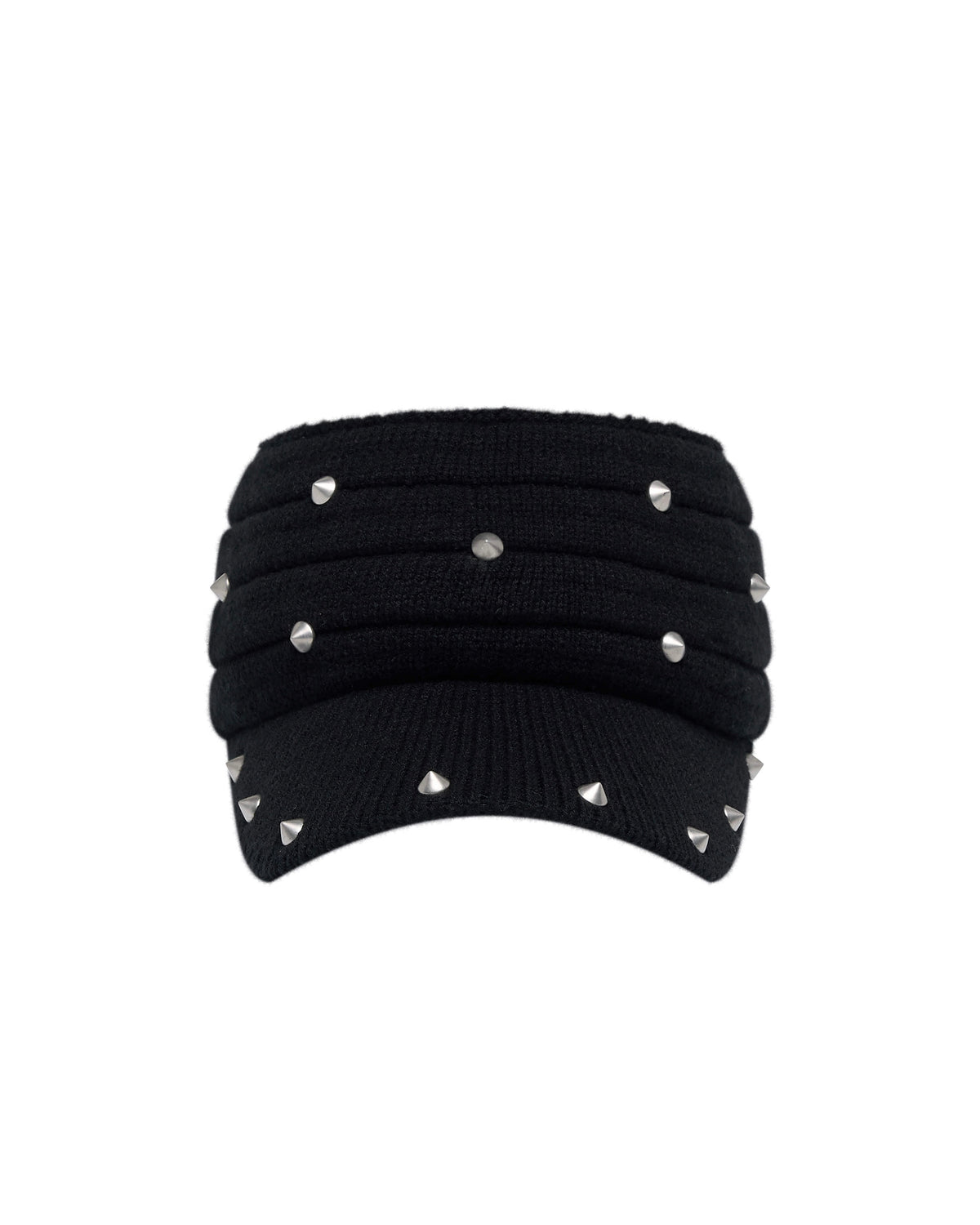 【LECYTO】Spike Studded Band Cap