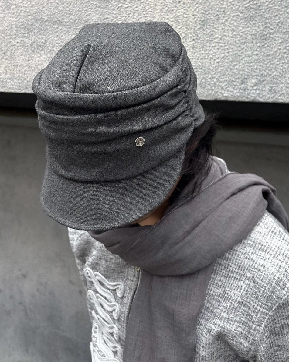 受注制【nmtc+】Ruched Casquette (2color)