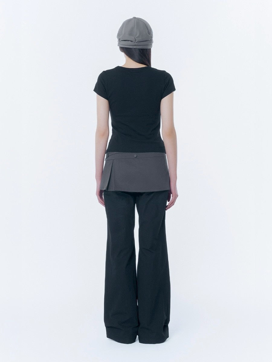 【Miseki seoul】Pleats shirring cap