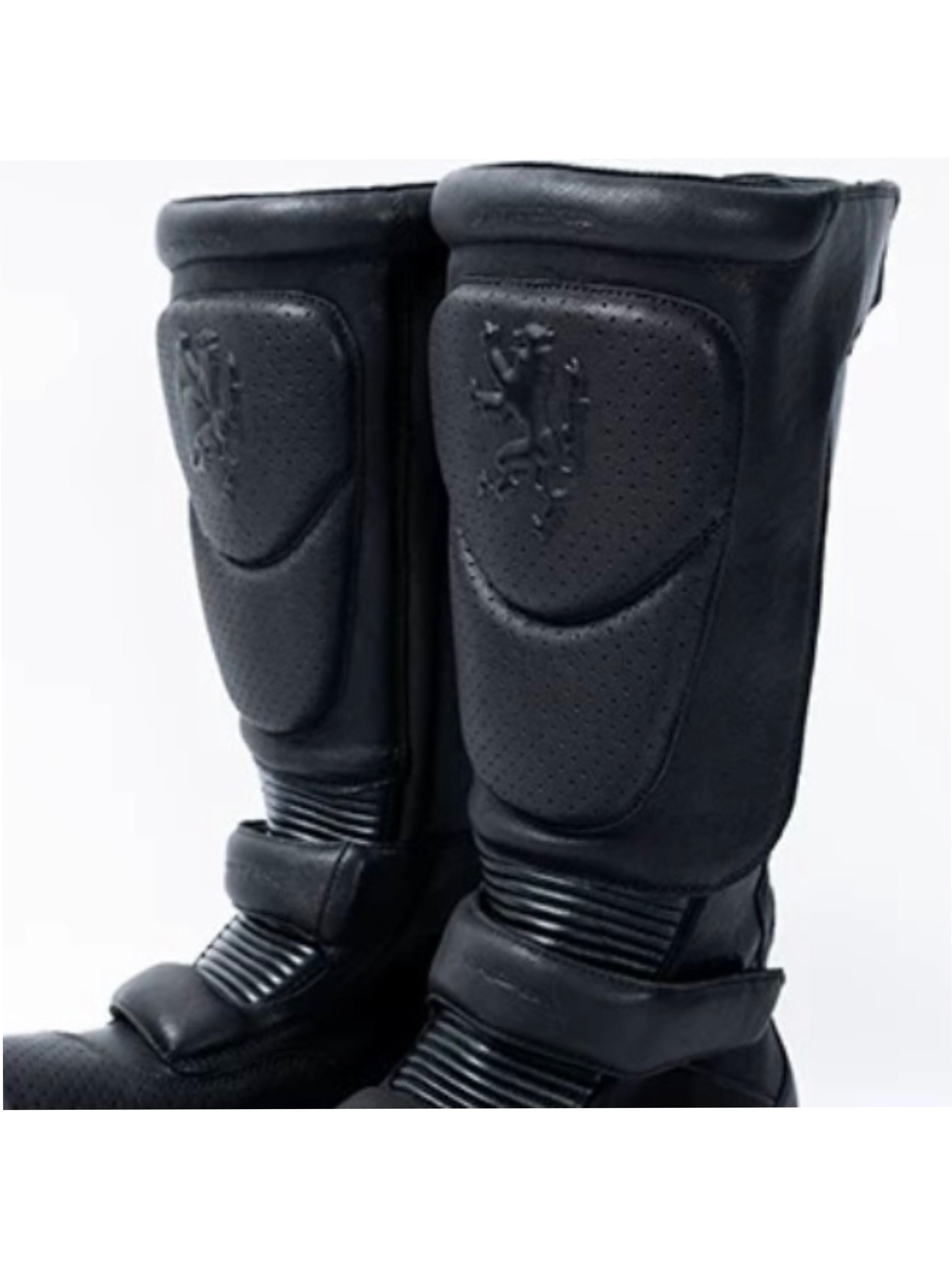 【F.V.V.O】Armored Leather High Boots