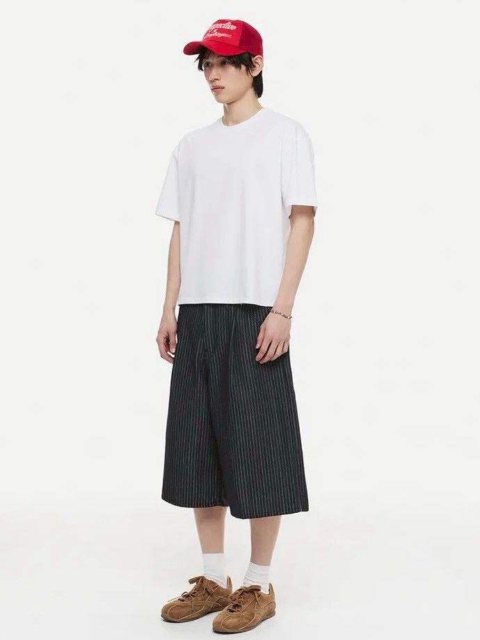 【DNSR】Compact Cotton Crop T-Shirt