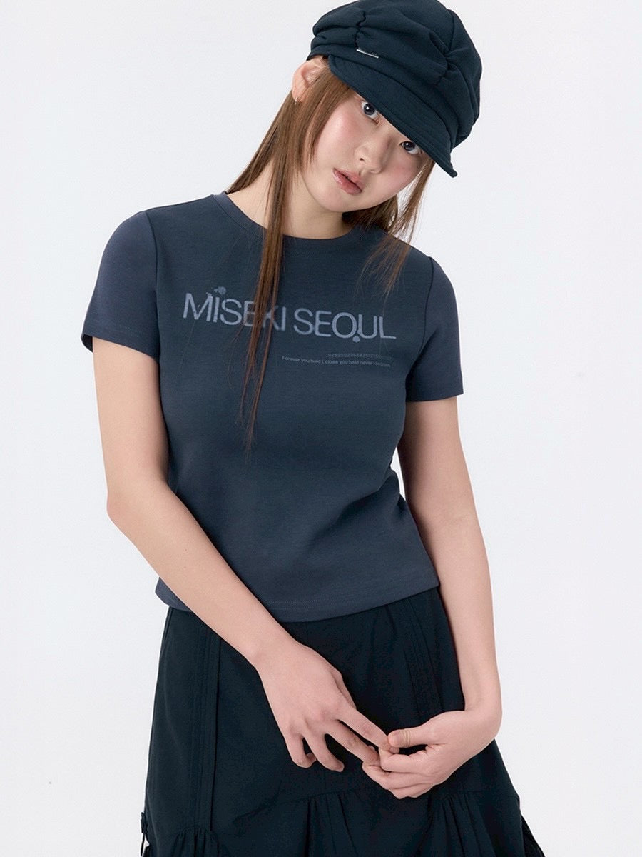 【Miseki seoul】Logo short sleeves